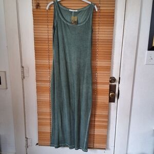 Peruvian Connection Vintage Wash tank dress S NWT